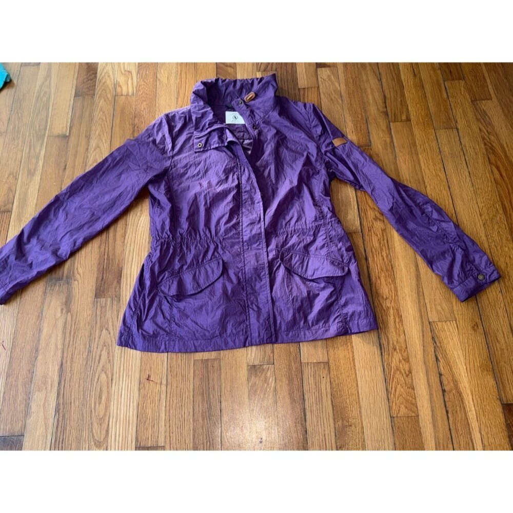 AIGLE Women's Miremont Lightweight Jacket Windbreaker Size Medium Purple